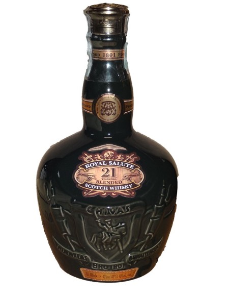 Whisky Royal Salute 21 anni Green Decanter