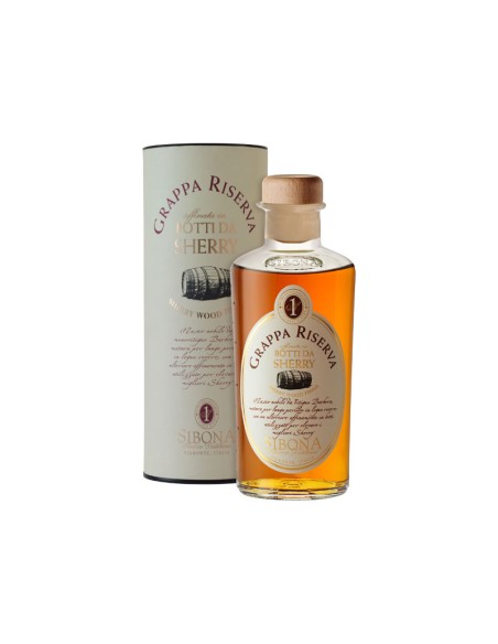 Grappa Riserva Botti da Sherry Distillerie Sibona cl 50