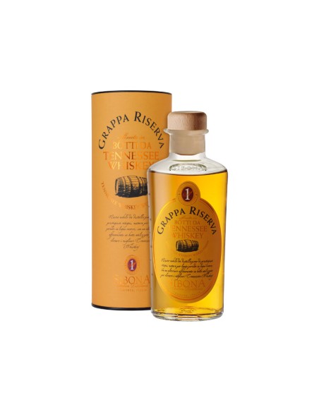 Grappa Riserva Botti da Tennessee Whiskey Distillerie Sibona cl 50