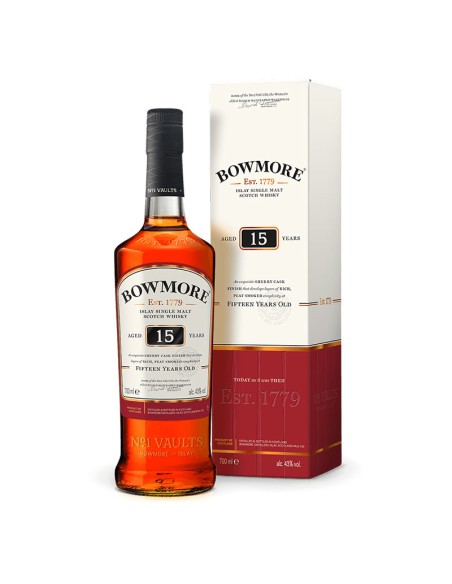 Whisky Bowmore 15 anni