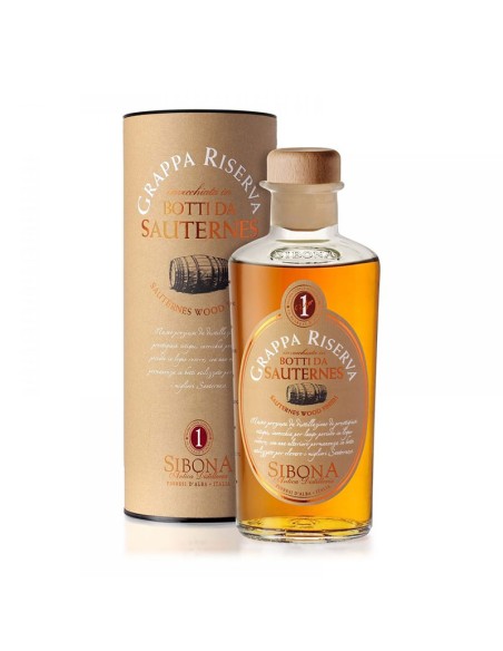 Grappa Riserva Botti da Sauternes Distilleria Sibona cl 50