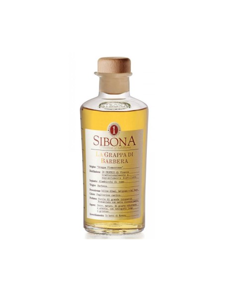 Grappa di Barbera Distilleria Sibona cl 50