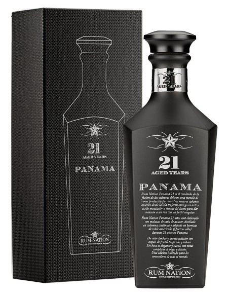 Rum Nation Panama 21 yo Black Decanter