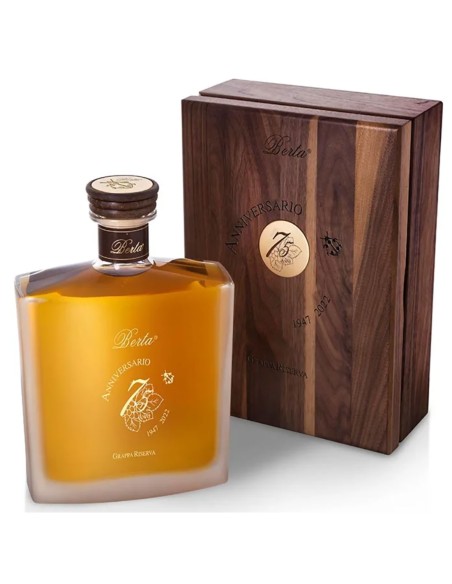 Grappa Riserva Anniversario 75 Anni Distillerie Berta
