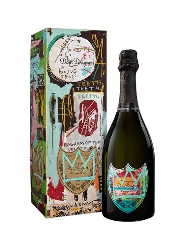 Dom Pérignon Vintage 2015 Special Edition – Tribute to Jean-Michel Basquiat – Coffret Blu