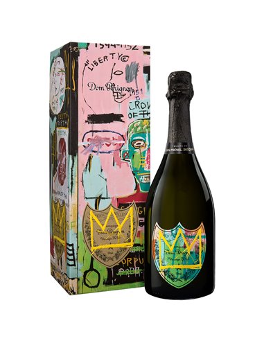 Dom Pérignon Vintage 2015 Special Edition – Tribute to Jean-Michel Basquiat – Coffret Giallo