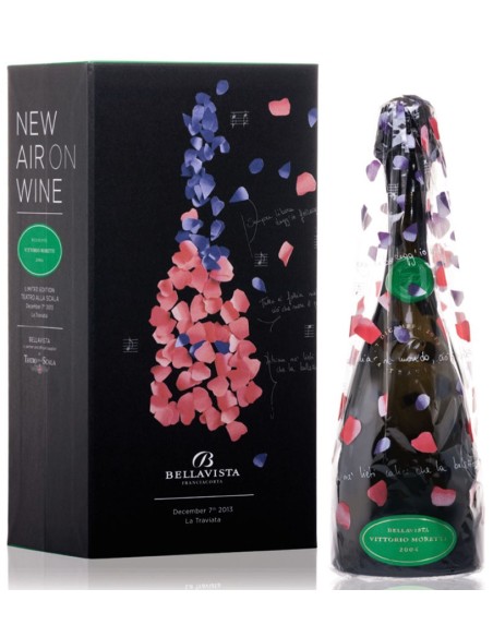 Franciacorta Riserva Vittorio Moretti Bellavista 2004 Edizione Limitata La Traviata Teatro alla Scala Magnum