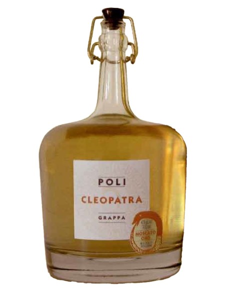 Grappa Cleopatra Moscato Oro Poli Enoteca Guerini
